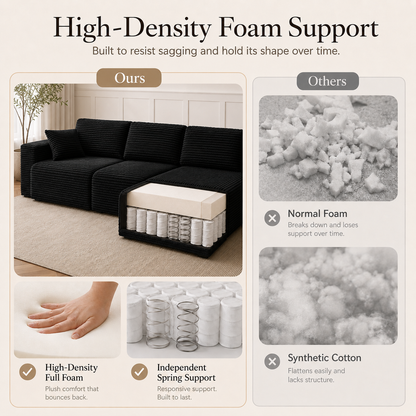 CozyBone™ Boneless Couch