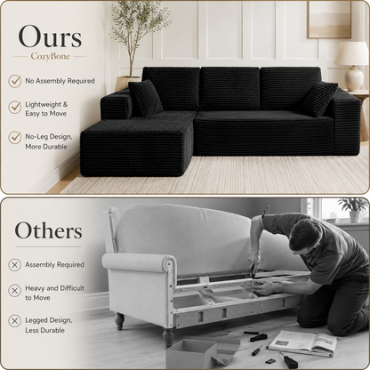 CozyBone™ Boneless Couch