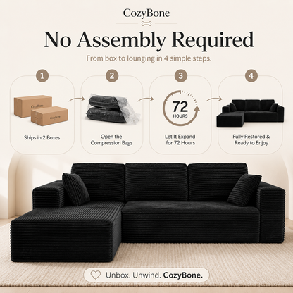 CozyBone™ Boneless Couch